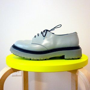 Adieu Periwinkle Blue Derby Shoes